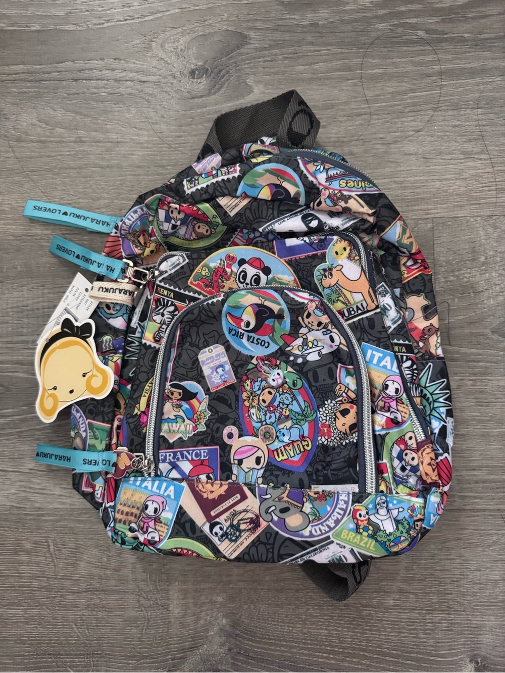 Harajuku Mini Backpack - Multicolor